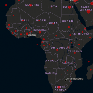 image pays africains touchés par le corona virus